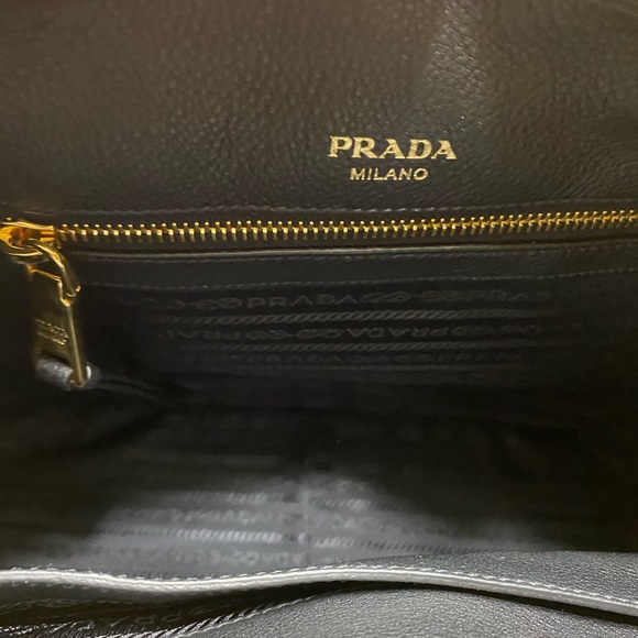 Prada Bauletto bag Black NEW (price is firm) - Picture 10 of 12